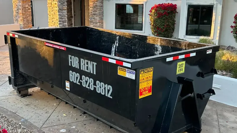 Rent a Dumpster in Phoenix, AZ, to Make Cleaning Your Property Easier